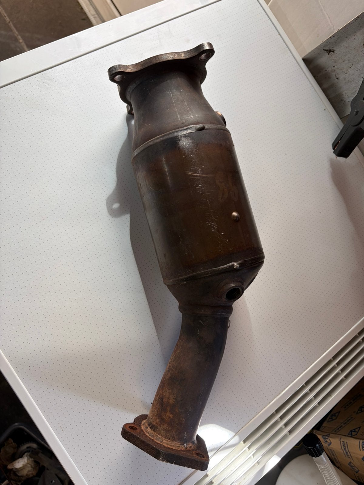 Originele Katalysator audi a4 B7 2.0 TFSI 8E0254200H, Ophalen of Verzenden, Gebruikt, Audi