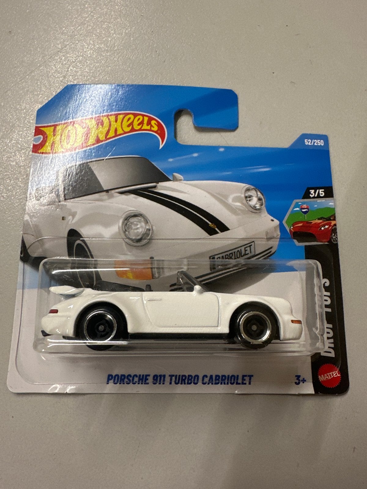 Hot Wheels Porsche 911 Turbo Cabriolet - Nieuw in verpakking, Ophalen of Verzenden, Nieuw, Auto, Overige merken