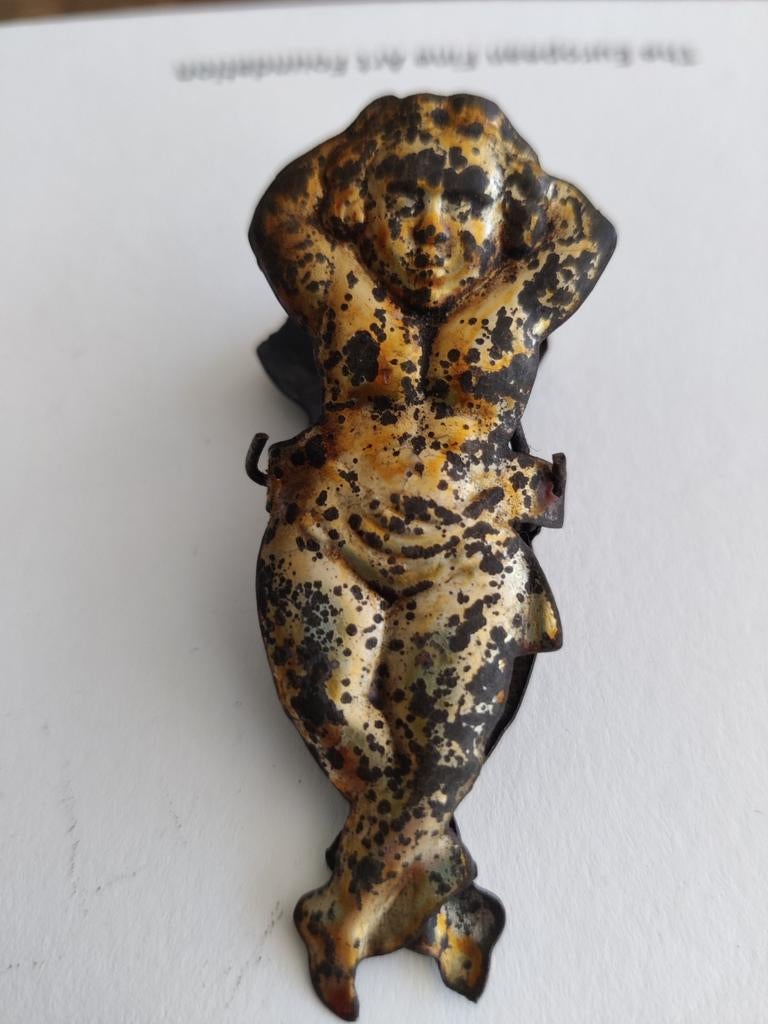 Antieke kaarsenklem, Diversen, Ophalen of Verzenden