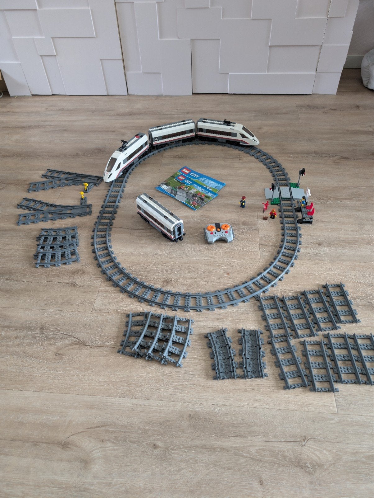 Lego city passagierstrein 60051, extra wagon, 60205, 60238, Ophalen of Verzenden, Gebruikt