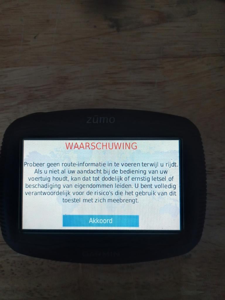 Garmin Zumo 345, Ophalen of Verzenden