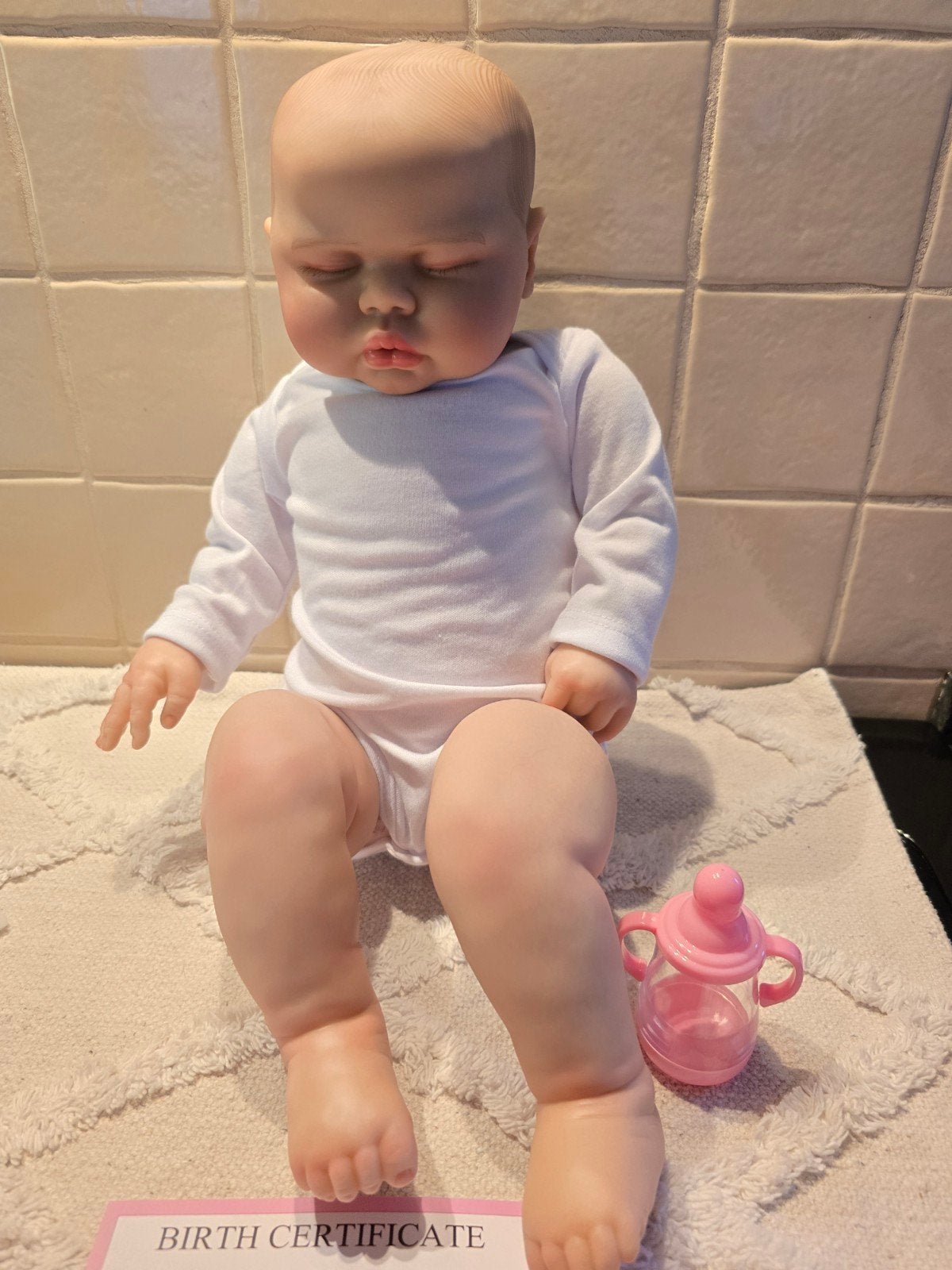 Twee prachtige nieuwe levens echte poppen, Ophalen of Verzenden, Nieuw, Babypop