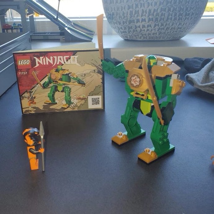 Lego Ninjago 71757 Lloyd's Ninja Mech - Zonder doos, Lego, Ophalen of Verzenden, Zo goed als nieuw, Compleet