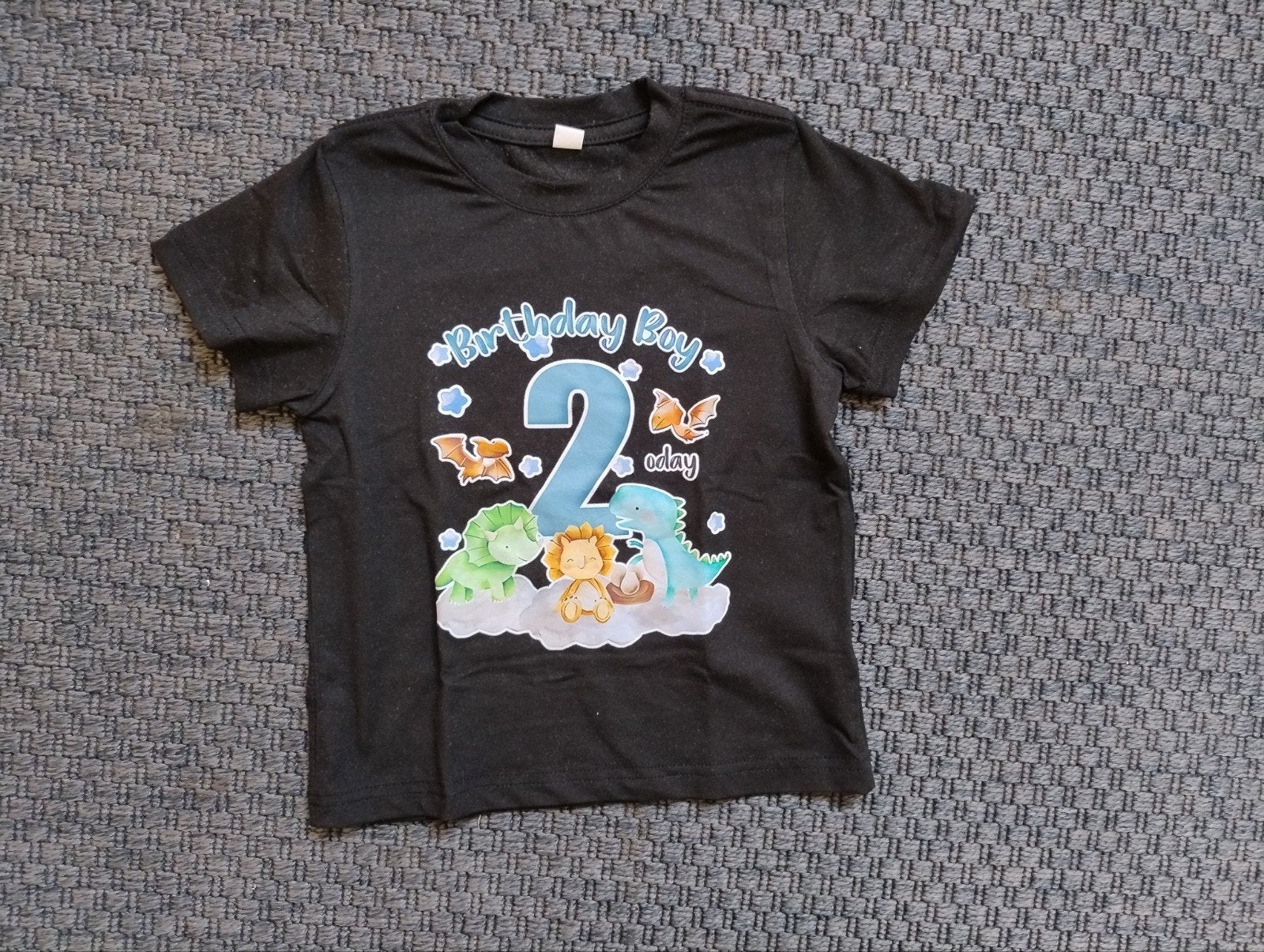 16 t-shirt jongen maat 86 birthday, Kinderen en Baby's, Ophalen of Verzenden, Zo goed als nieuw, Jongetje, Geen merk
