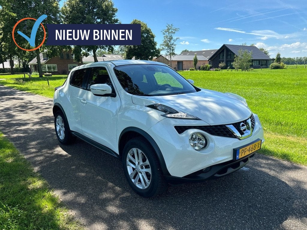 Nissan Juke 1.6 N-Connecta | Camera | Navigatie | Cruise Con, Auto's, Nissan, Euro 6, 4 cilinders, Alcantara, Bedrijf