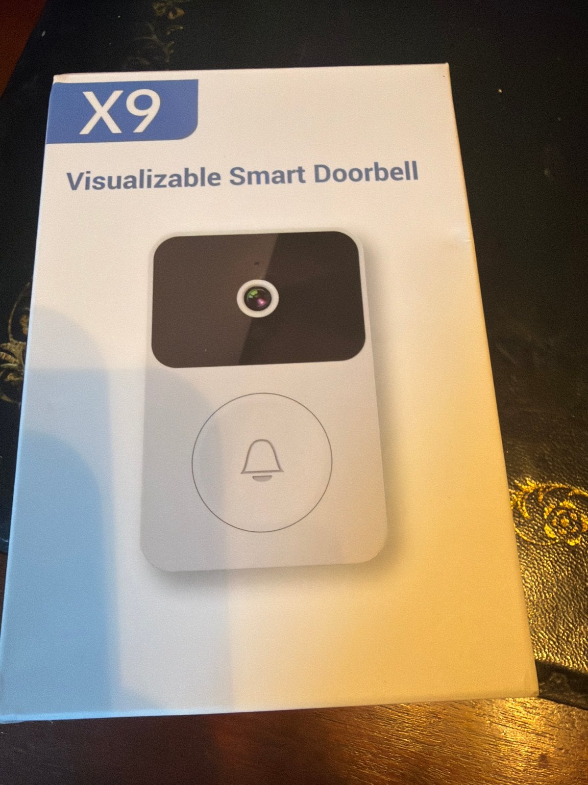 X9 Visualizable Smart Deurbel met Camera en Wifi, Ophalen of Verzenden, Bewegingsdetectiesensor, Nieuw, Draadloos