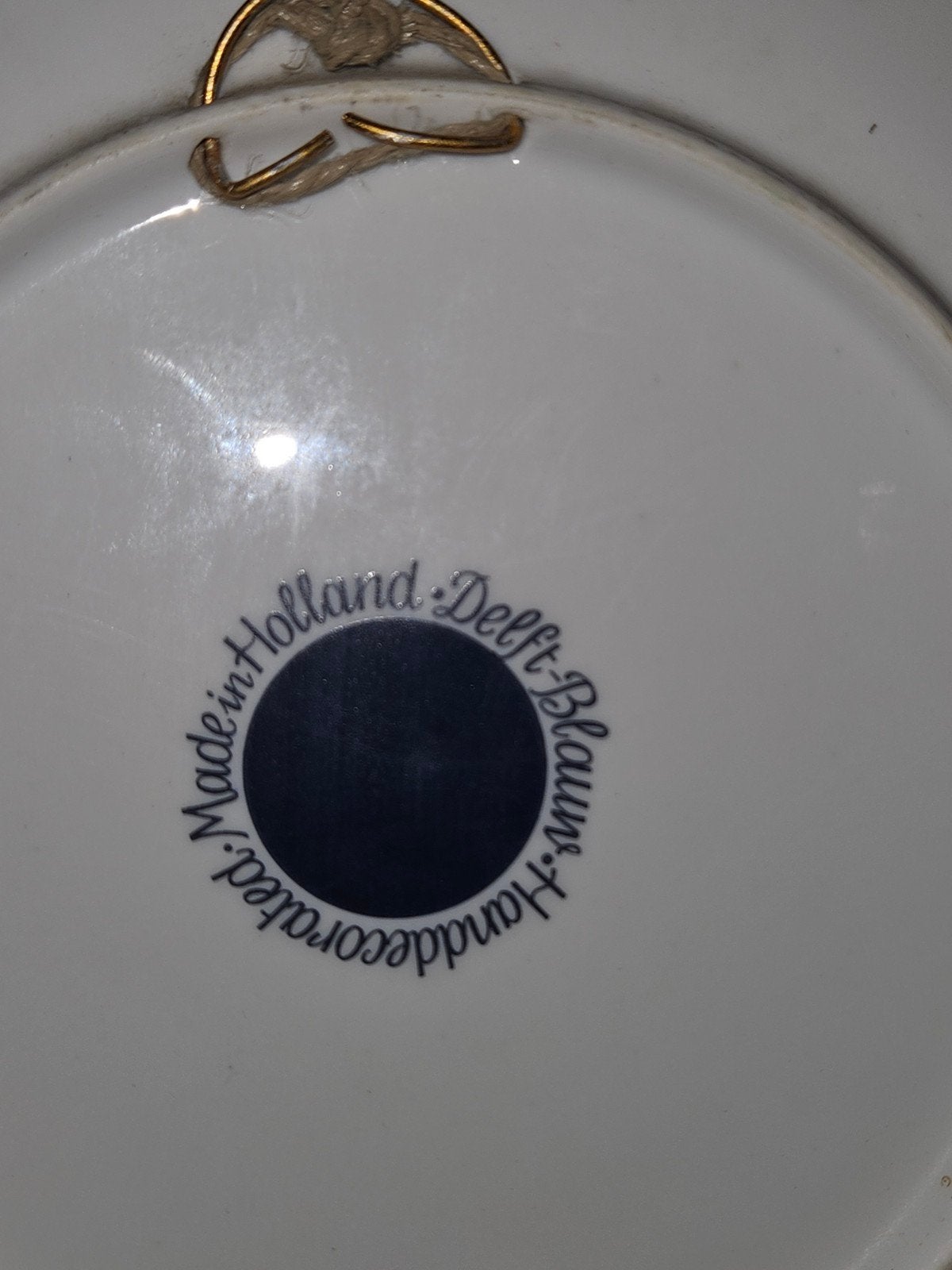 Delfts Blauw Wandbord - Handgedecoreerd Holland, Ophalen of Verzenden