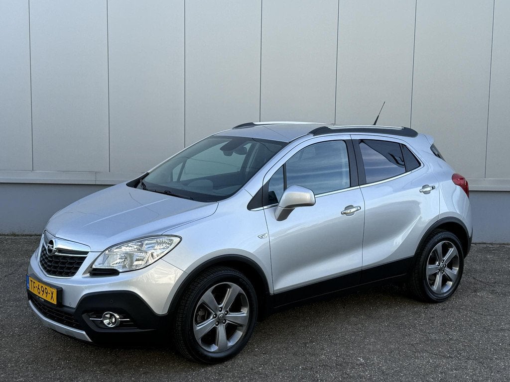 Opel Mokka 1.4 T Cosmo Automaat Leder 18 Inch Navi PDC V+A T, Auto's, Opel, Te koop, Mokka, ABS, Airbags, Airconditioning, Alarm