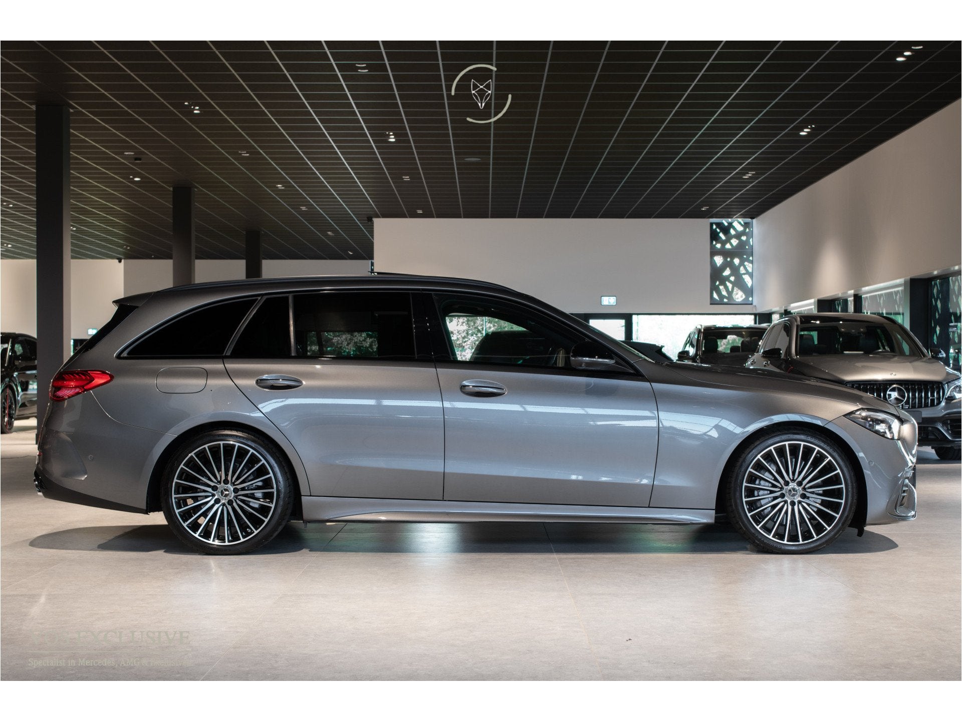 Mercedes-Benz C-Klasse Estate 300 d AMG Night|ACC|Keyless|36, Auto's, Automaat, Achterwielaandrijving, Leder, Diesel
