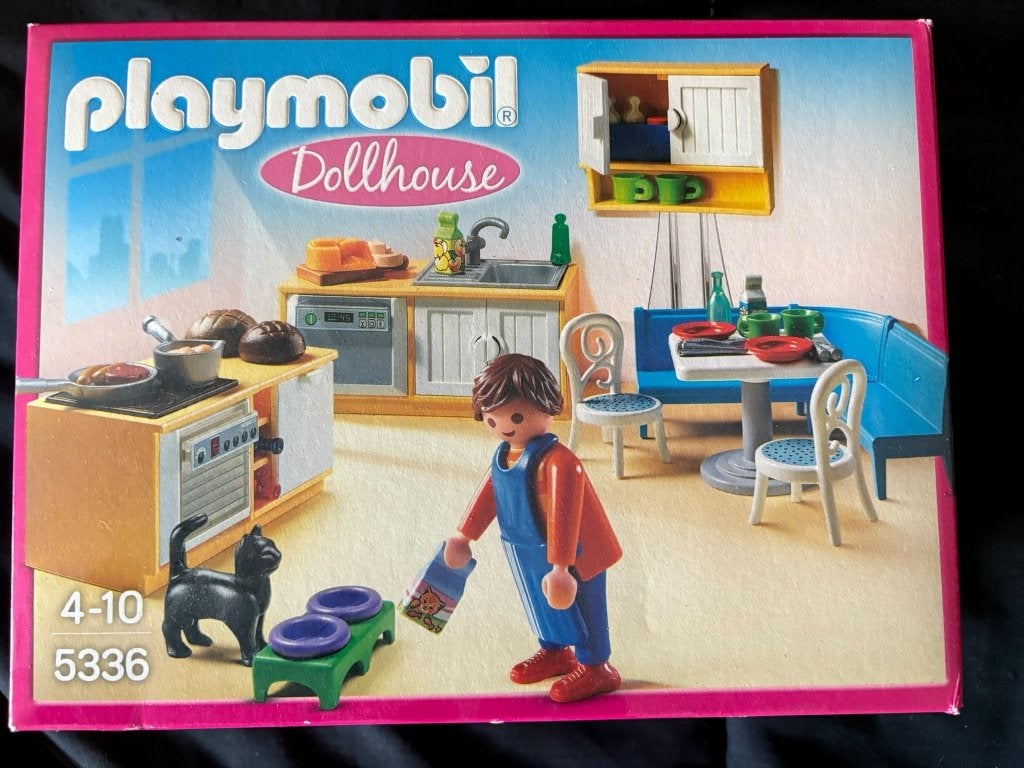 NIEUW: Playmobil Dollhouse Keuken met zithoek (5336), Ophalen of Verzenden, Nieuw, Complete set