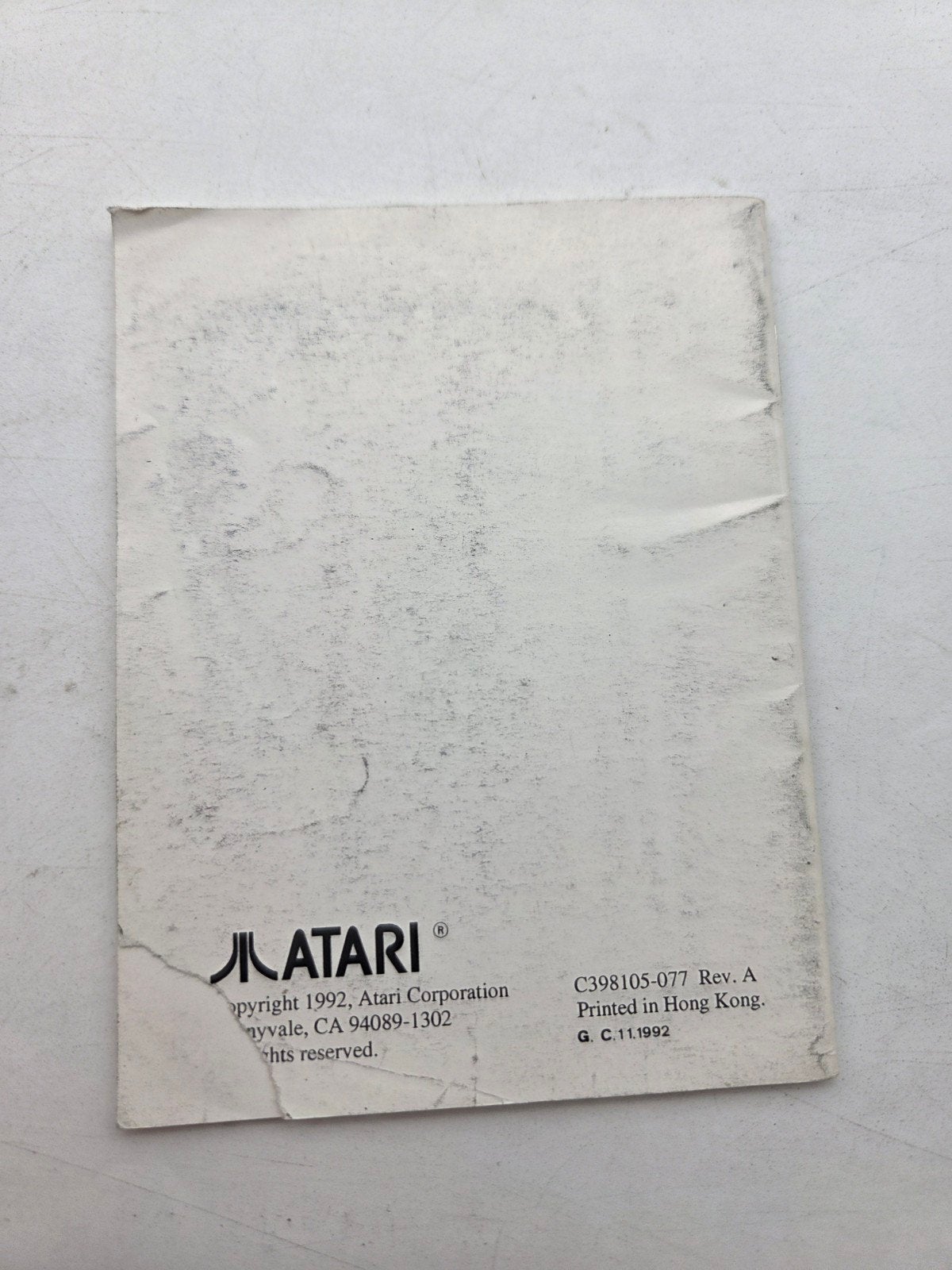 Dirty Larry - Renegade Cop handleiding Atari Lynx, Spelcomputers en Games, Games | Atari, Avontuur en Actie, 1 speler, Ophalen of Verzenden