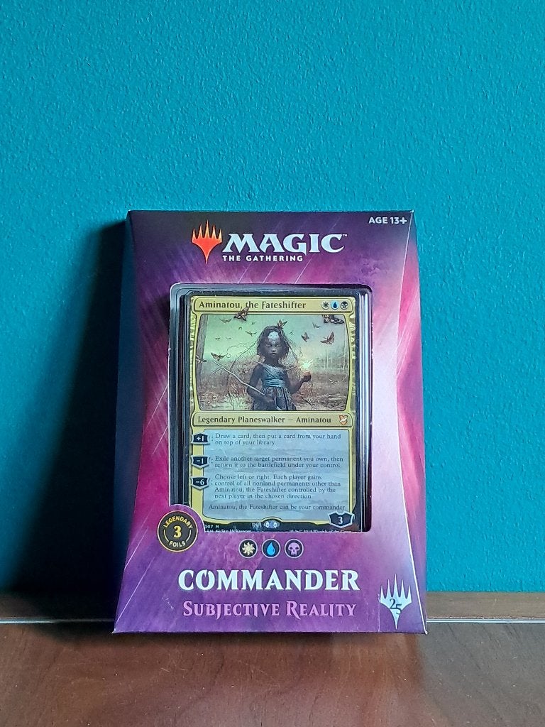 Subjective Reality, Ongeopende Commander Deck, Hobby en Vrije tijd, Verzamelkaartspellen | Magic the Gathering, Verzenden, Nieuw