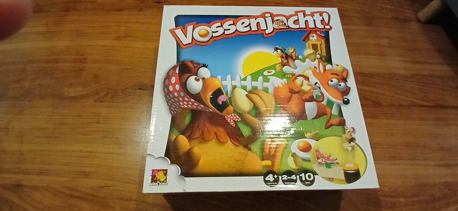 Vossenjacht! Bordspel - Compleet in originele doos, Drie of vier spelers, Ophalen of Verzenden, Gebruikt, Identity Games