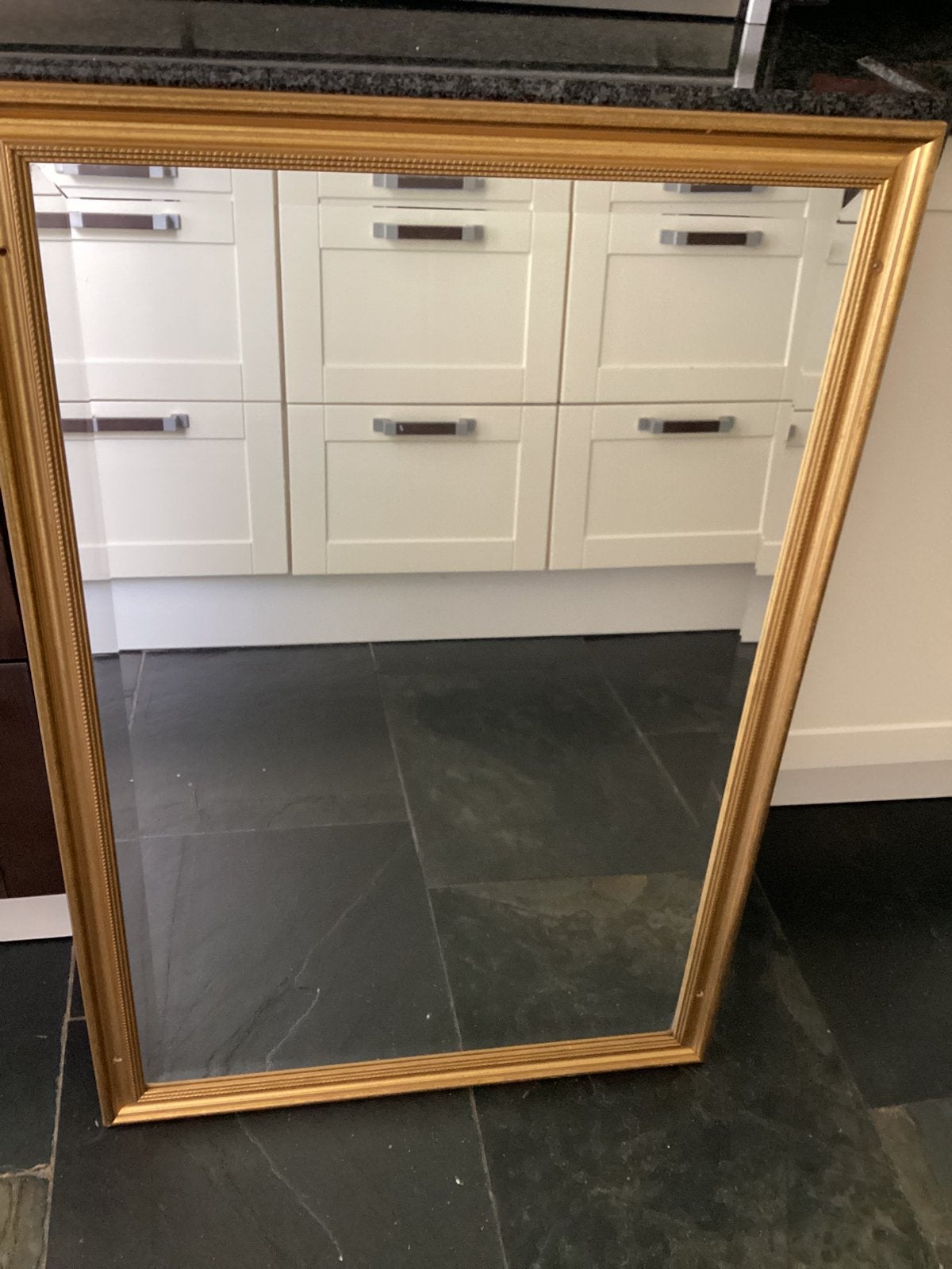 Spiegels met geslepen rand afm 92 bij 62 cm, Huis en Inrichting, Woonaccessoires | Spiegels, Ophalen, Gebruikt