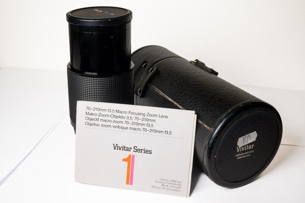 Vivitar Series 1 70-210mm f/3.5 F mount, Ophalen of Verzenden, Zo goed als nieuw, Telelens, Zoom