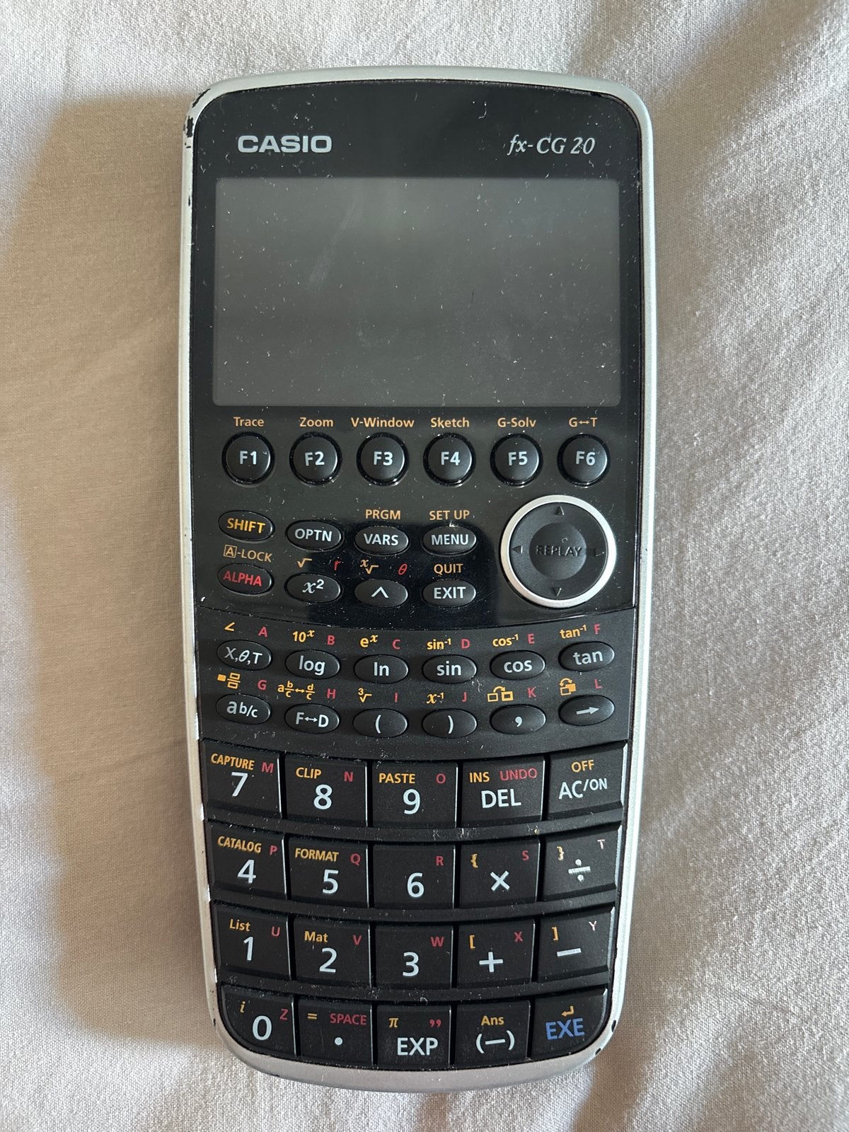Casio rekenmachine, Ophalen of Verzenden, Grafische rekenmachine, Gebruikt