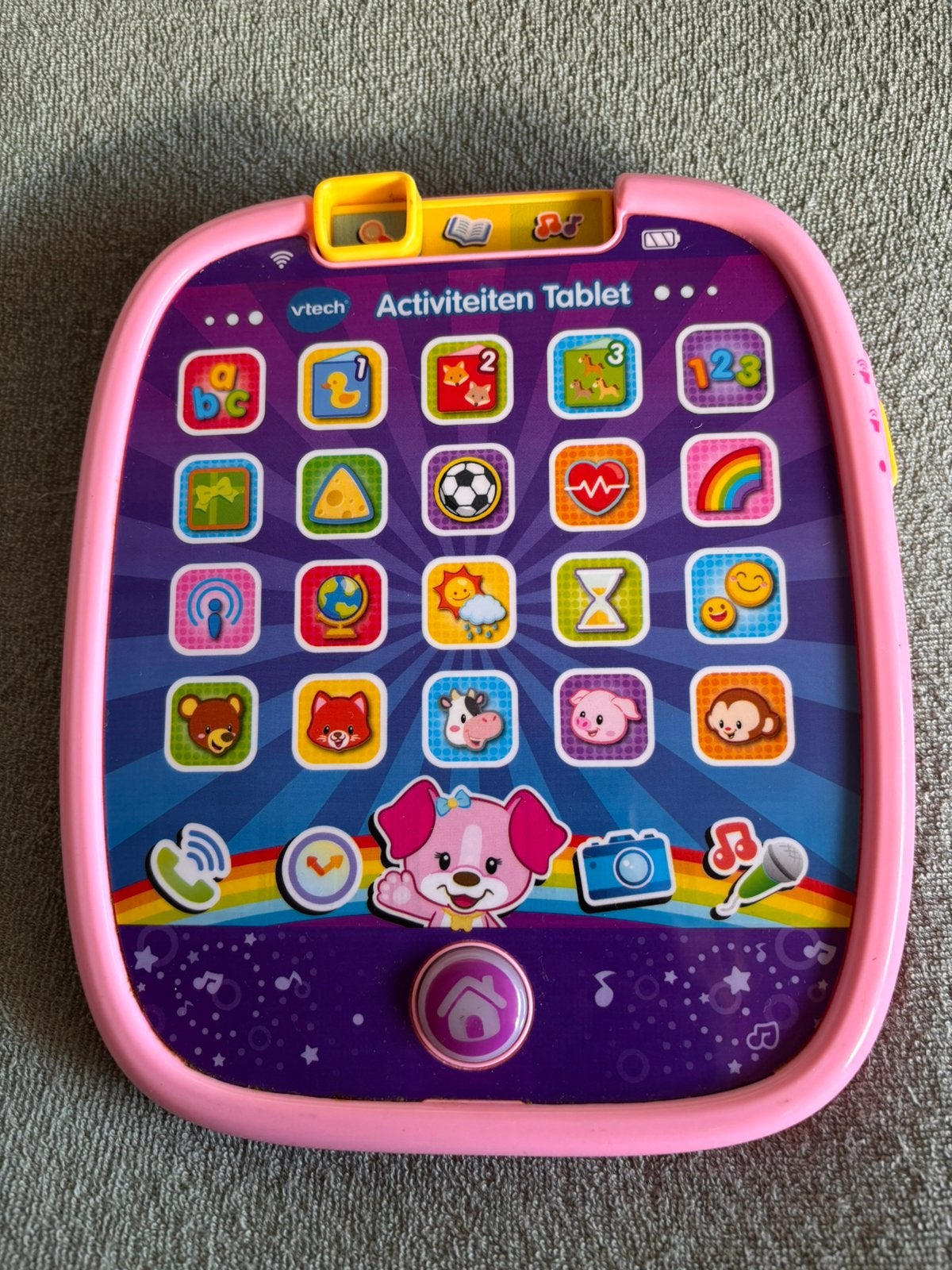 Vtech activiteiten tablet, Ophalen, Zo goed als nieuw, 6 maanden tot 2 jaar