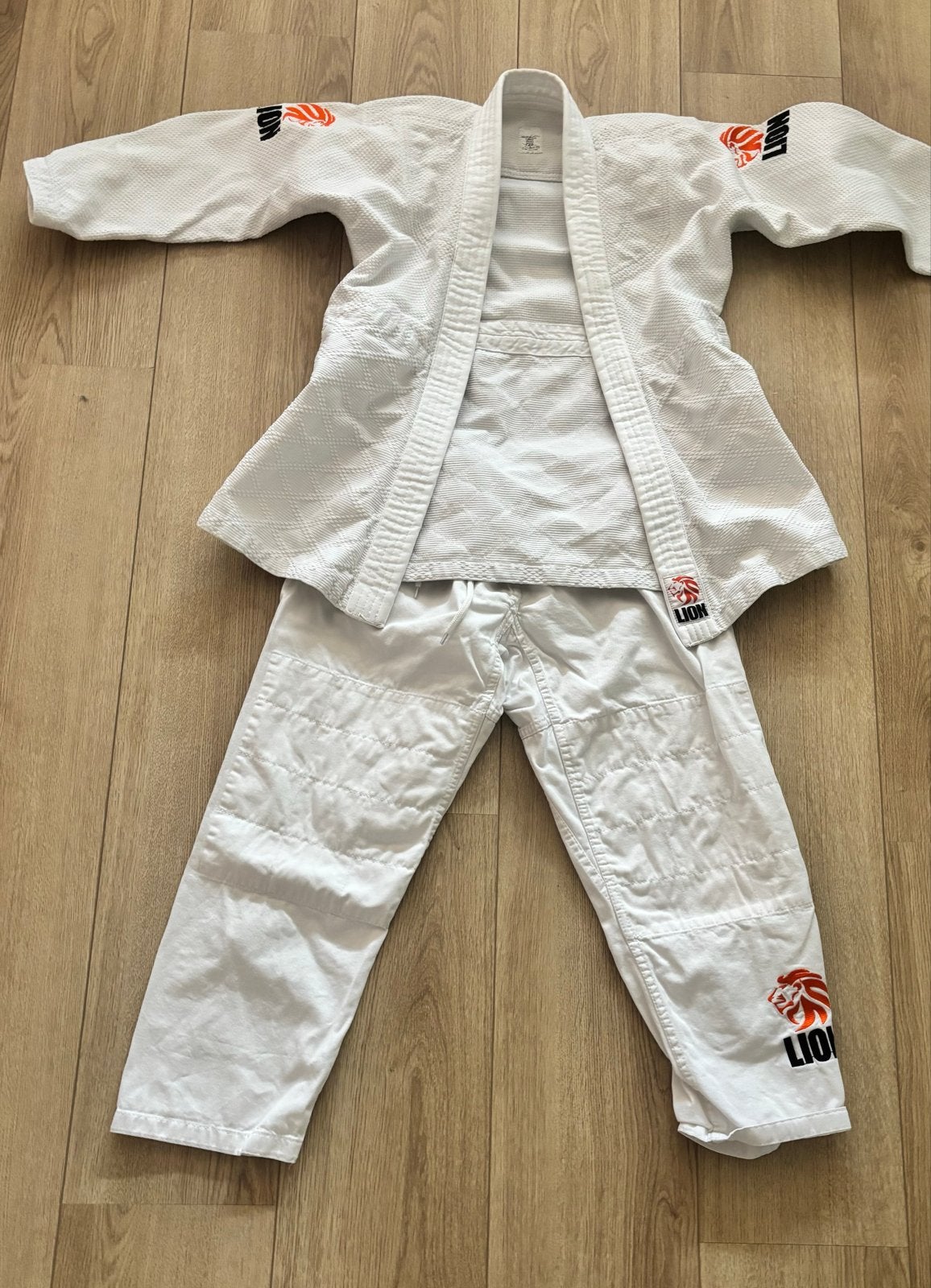 Lion Judo Pak - Maat 140 - Zo goed als nieuw, Ophalen, Judo, Vechtsportpak, Zo goed als nieuw