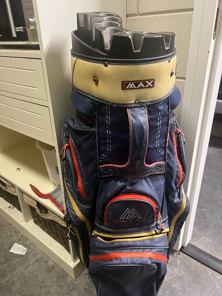 Waterdichte Golftas , Bigmax. Er is 1 rits kapot, Ophalen of Verzenden, Gebruikt