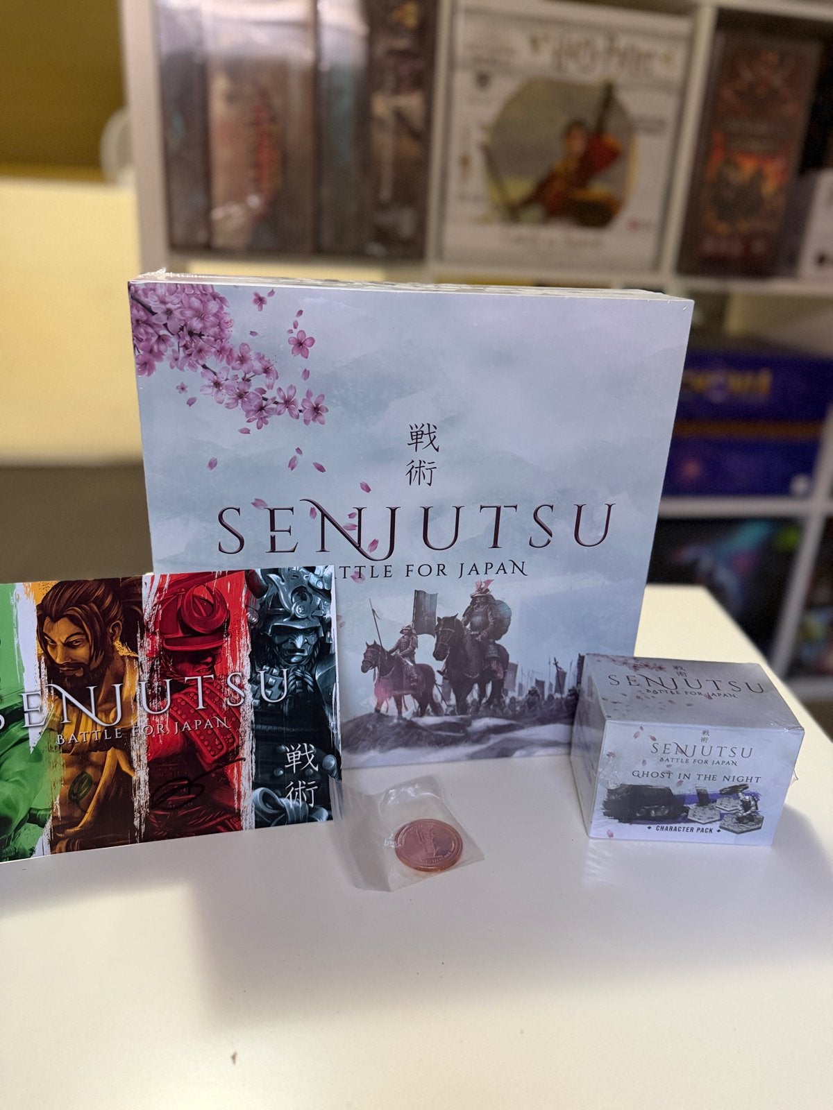 Senjutsu: Battle for Japan - Deluxe Kickstarter Set + Exclus, Hobby en Vrije tijd, Gezelschapsspellen | Bordspellen, Een of twee spelers