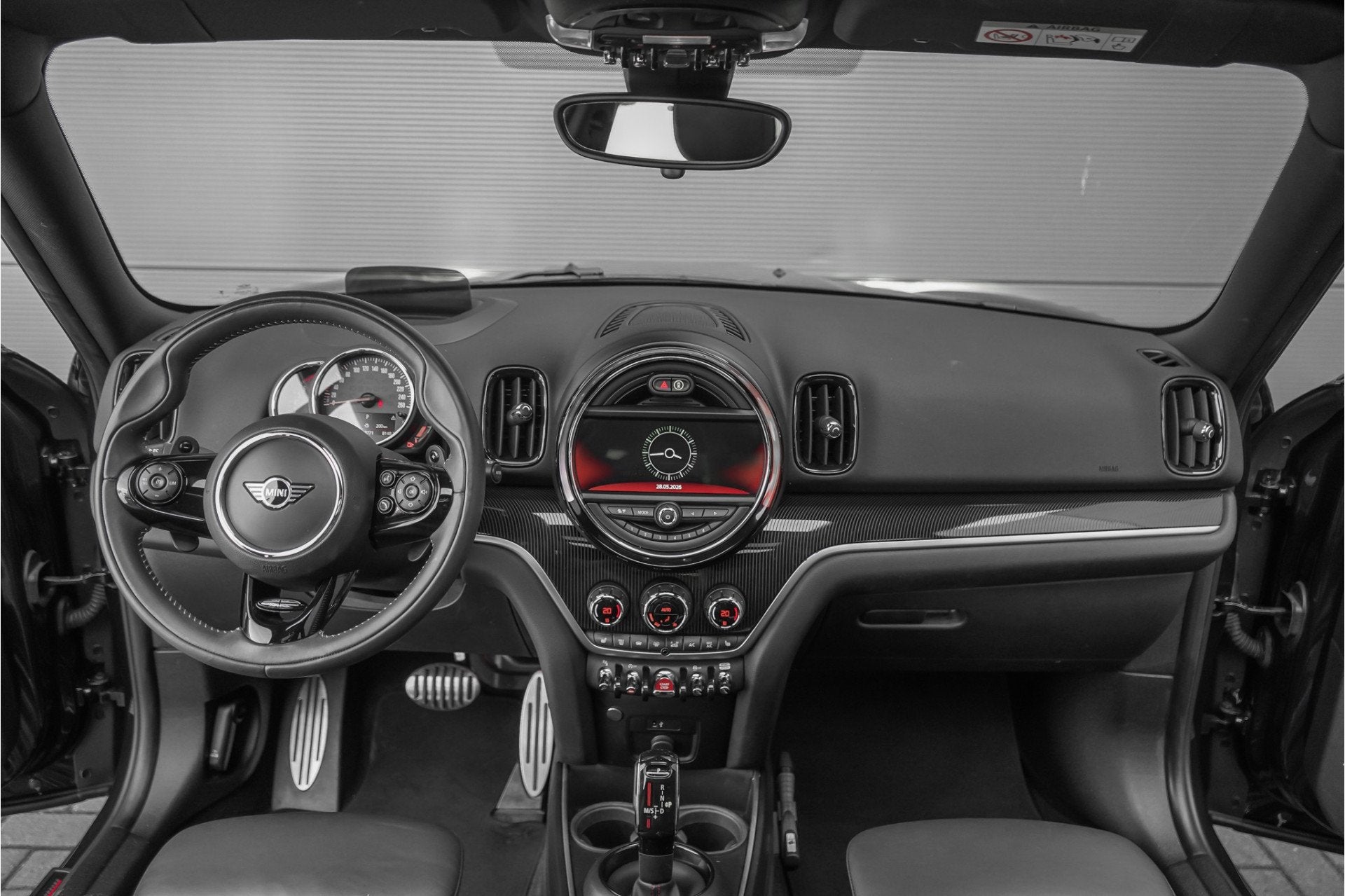 MINI Countryman 2.0 Cooper S JCW Pack Pano H/K Camera 19", Auto's, Mini, Blauw, SUV of Terreinwagen, 5 stoelen, Voorwielaandrijving