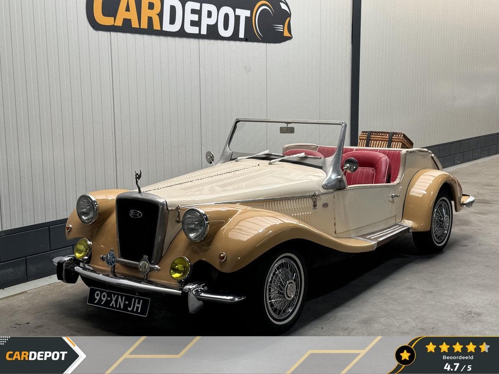 Spartan Cortina 1600 base 1600 BASE Cabrio Oldtimer Uniek In, Auto's, Overige Auto's, Gebruikt, 4 cilinders, Cabriolet, 4 stoelen