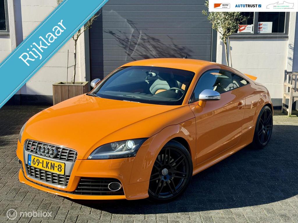 Audi TT 272PK TTS|RIJKLAAR|NL AUTO!|LEER|BOSE|XENON|GARANTY!, Auto's, Audi, Bedrijf, Te koop, TT, 4x4, ABS, Airbags, Airconditioning