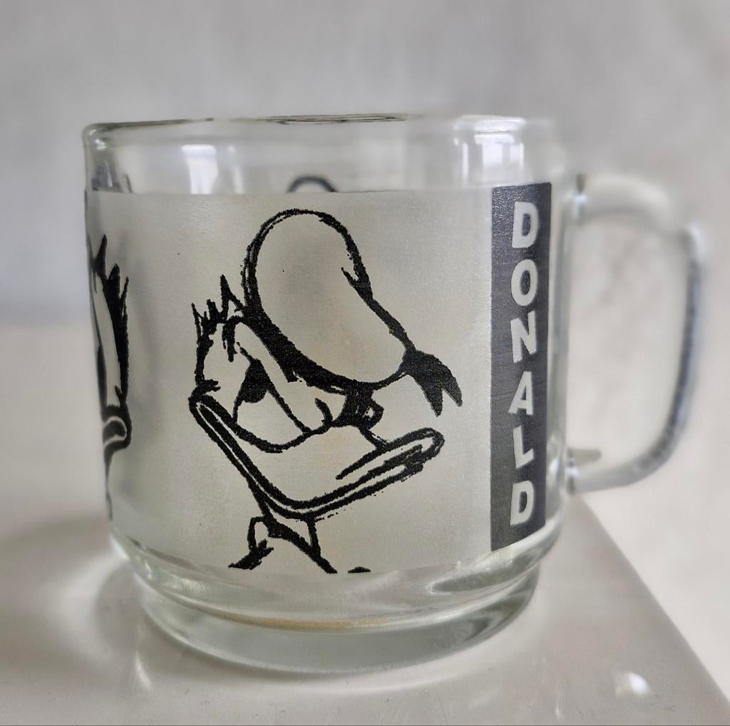 Theeglas Disney Donald Duck, Verzamelen, Ophalen of Verzenden, Zo goed als nieuw, Bierglas