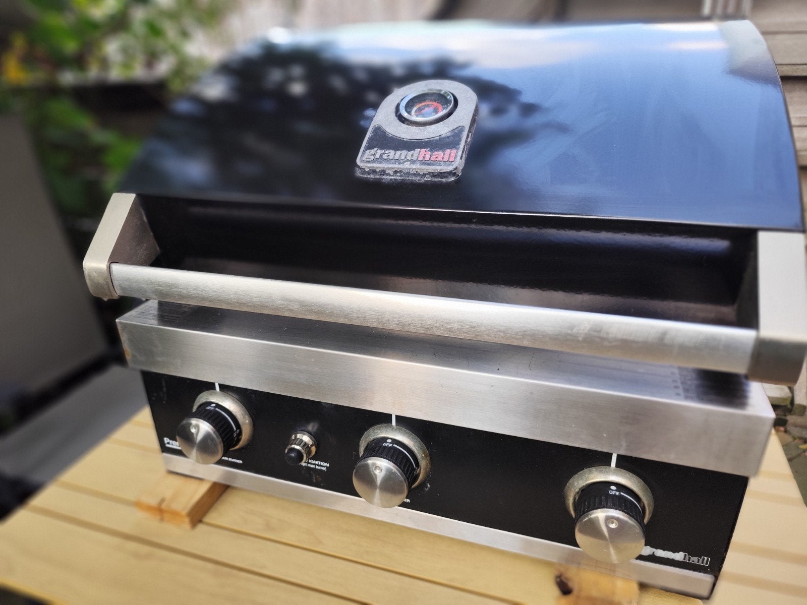 Grandhall GT3-V Inbouw BBQ met zijbrander, Ophalen, Gebruikt, Grandhall