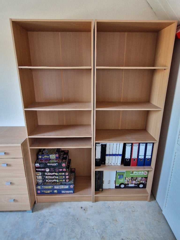 boekenkast grenen 2x, Huis en Inrichting, Kasten | Boekenkasten, Ophalen, Met plank(en), Gebruikt, 50 tot 100 cm