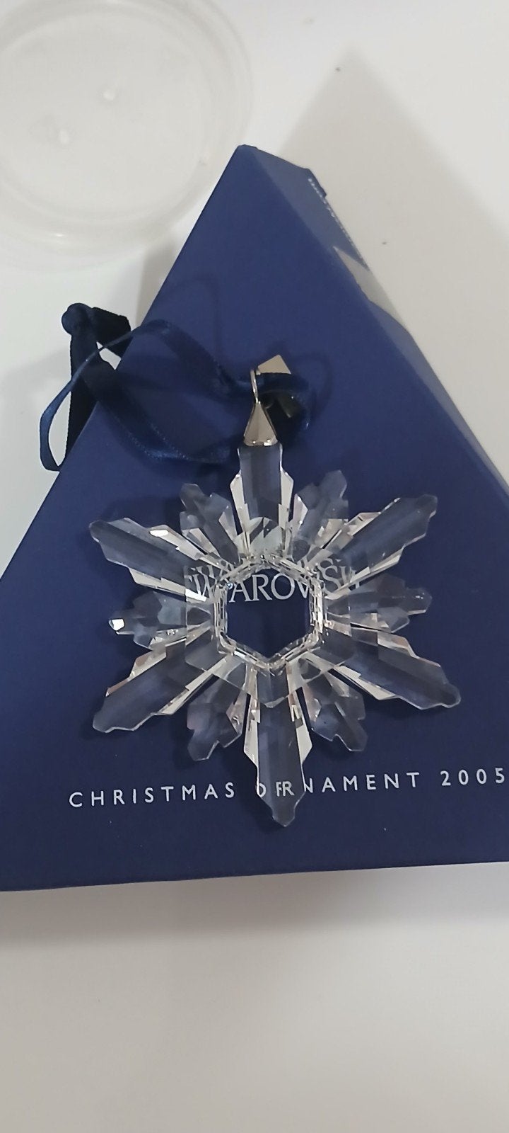 Swarovski Kerstster Ornament 1998, Ophalen of Verzenden, Zo goed als nieuw, Huisaccessoire
