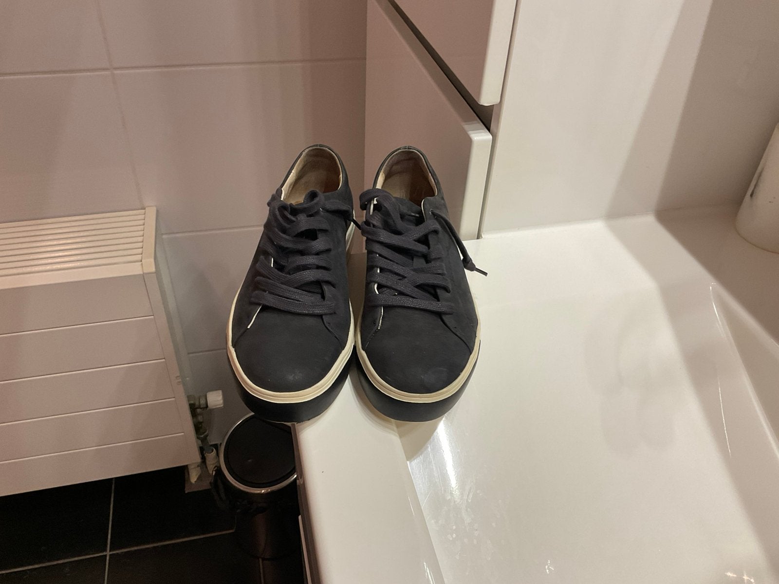 Zgan Blackstone donkerblauwe gympen, Ophalen of Verzenden, Zo goed als nieuw, Blauw, Sneakers of Gympen