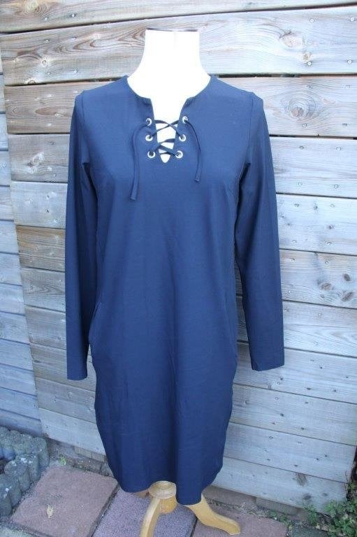 Jurk zwart/ donkerblauw Japan TKY mt M Travel Vaste prijs, Maat 38/40 (M), Zwart, Japan TKY, Ophalen of Verzenden