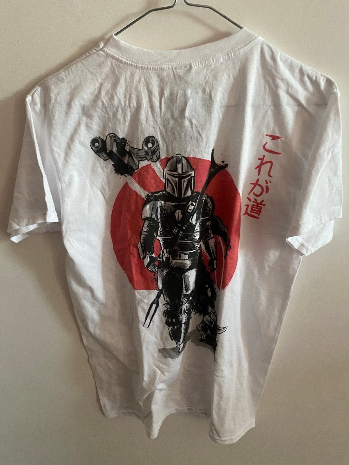 Nieuw Star Wars The Mandalorian T-shirt - Maat S, Verzenden, Nieuw, Maat 46 (S) of kleiner, Wit