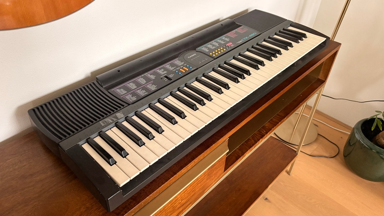 Casio CTK-480 keyboard- 61 toetsen- jaren 90- speaker defect, Ophalen, Gebruikt, 61 toetsen, Casio