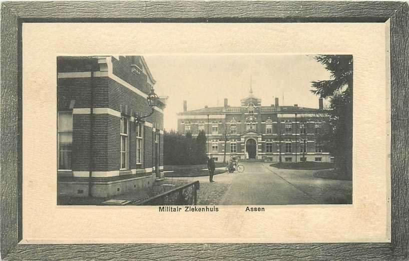 380-851-031 Assen Militair Ziekenhuis, Verzenden, Voor 1920, Drenthe