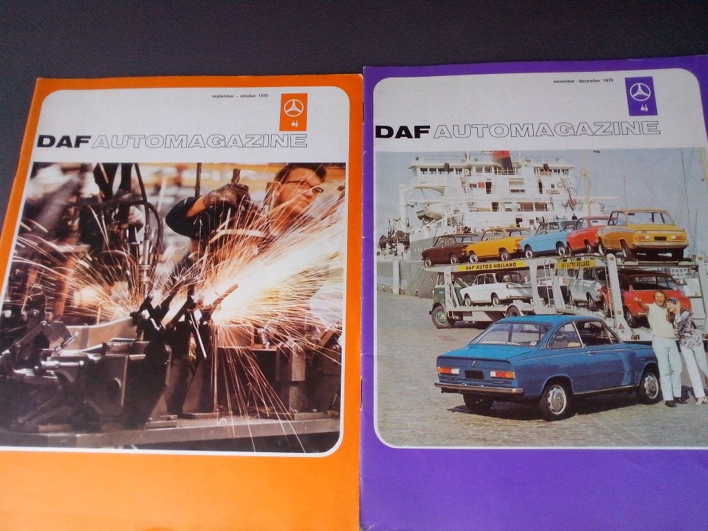 DAF Automagazine 1970 DAF Born Rally 55 Laurent Marché 2600, Boeken, Ophalen of Verzenden, Zo goed als nieuw, Overige merken