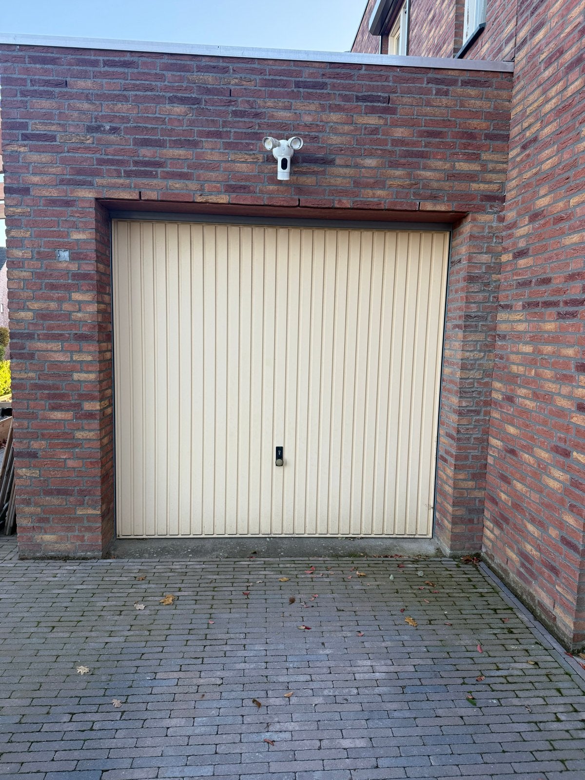 Hörmann N80 Garagedeur - 2375 x 2250 mm, Ophalen, Gebruikt, Garagedeur, 120 cm of meer