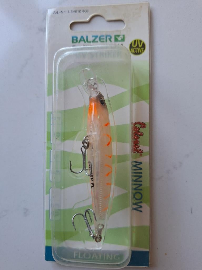 Balzer colonel minnow uv striker, Ophalen of Verzenden, Nieuw, Overige typen