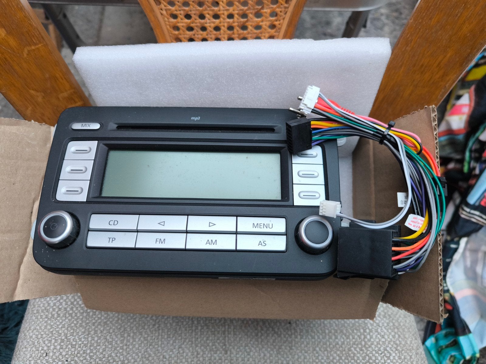autoradio cd mp3 speler voor golf 5, Ophalen, Gebruikt