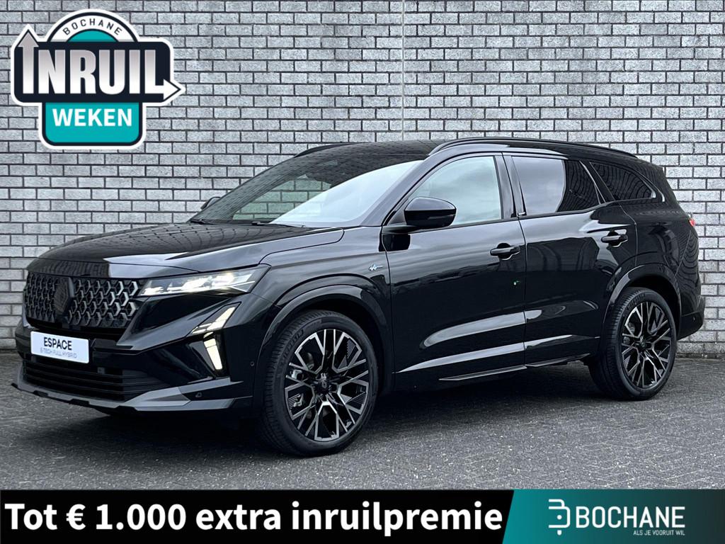 Renault Espace E-Tech full hybrid 200 esprit Alpine 5p. | Pa, Auto's, Renault, 1199 cc, Alcantara, Zwart, Nieuw