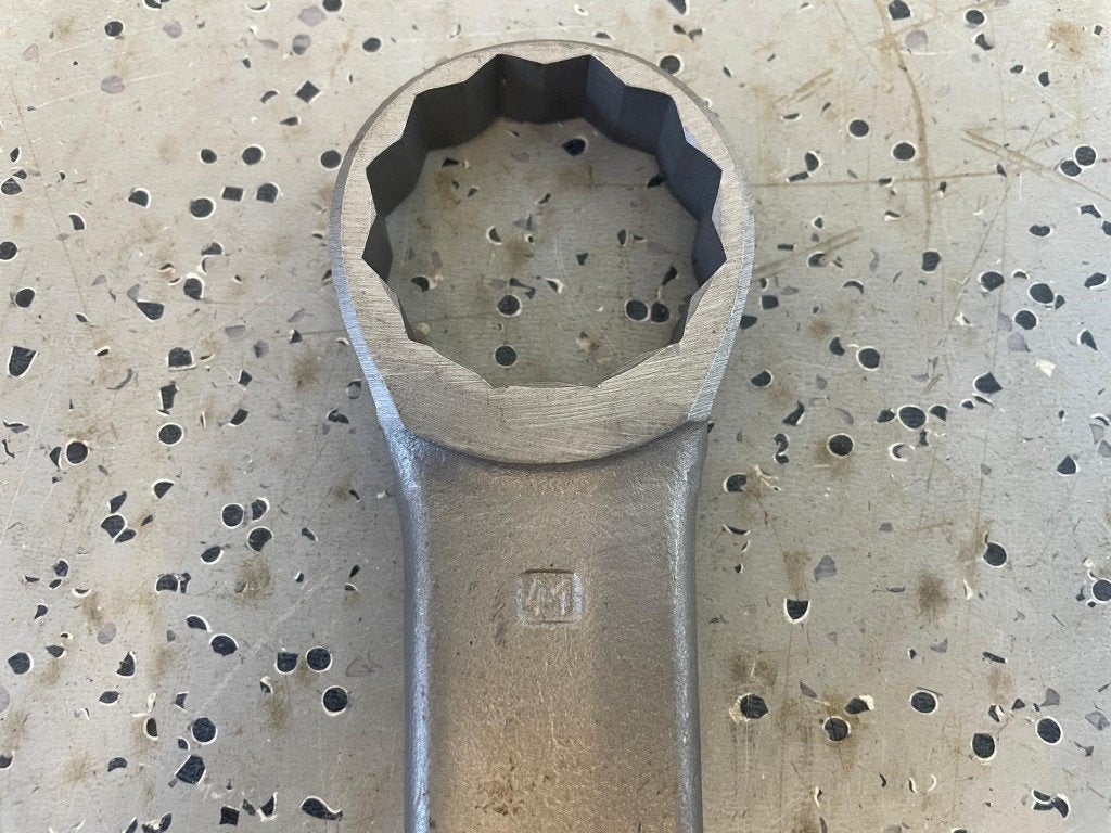 Gedore Slanke slag ring sleutel, maat 41, Gebruikt, /, /, Ophalen of Verzenden