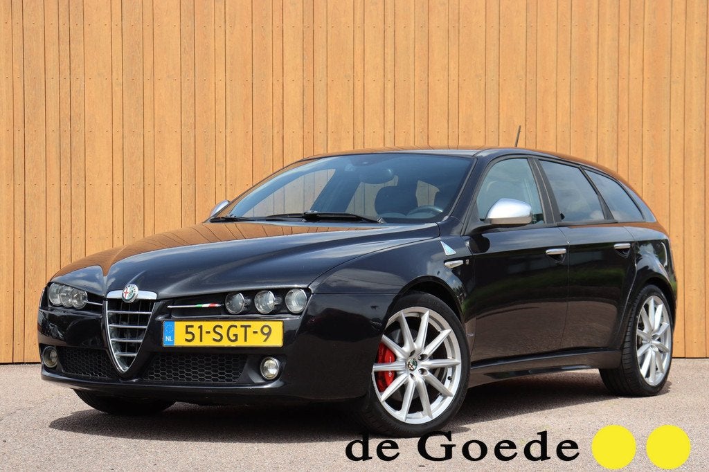 Alfa Romeo 159 Sportwagon 1.7 T Ti Distinctive orgNL, Auto's, Alfa Romeo, Voorwielaandrijving, Euro 5, Gebruikt, Zwart