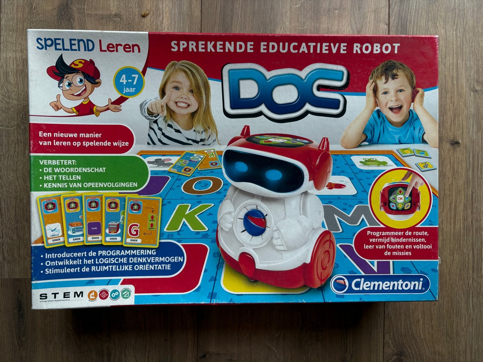 Clementoni Doc Educatieve Robot - Spelend Leren, Kinderen en Baby's, Speelgoed | Educatief en Creatief, Ophalen of Verzenden, Zo goed als nieuw