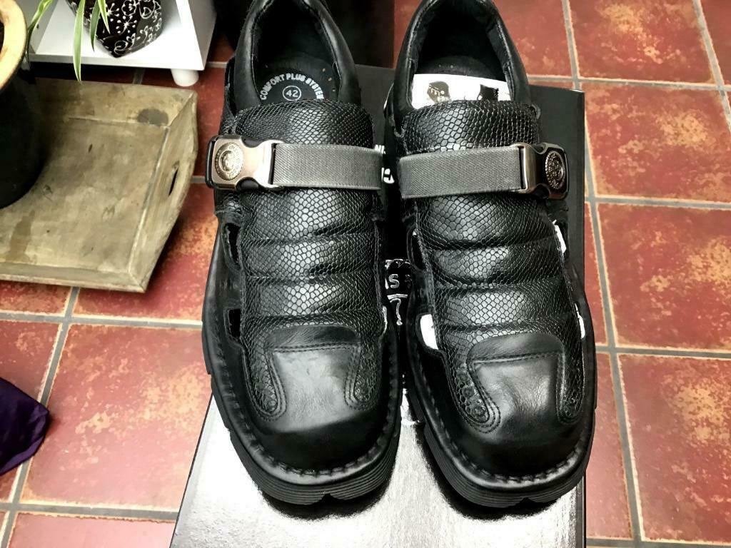 Stoere Open New rock schoenen maat 42, Kleding | Heren, Zwart, Stoere Open New rock schoenen maat 42, Nieuw, Ophalen of Verzenden