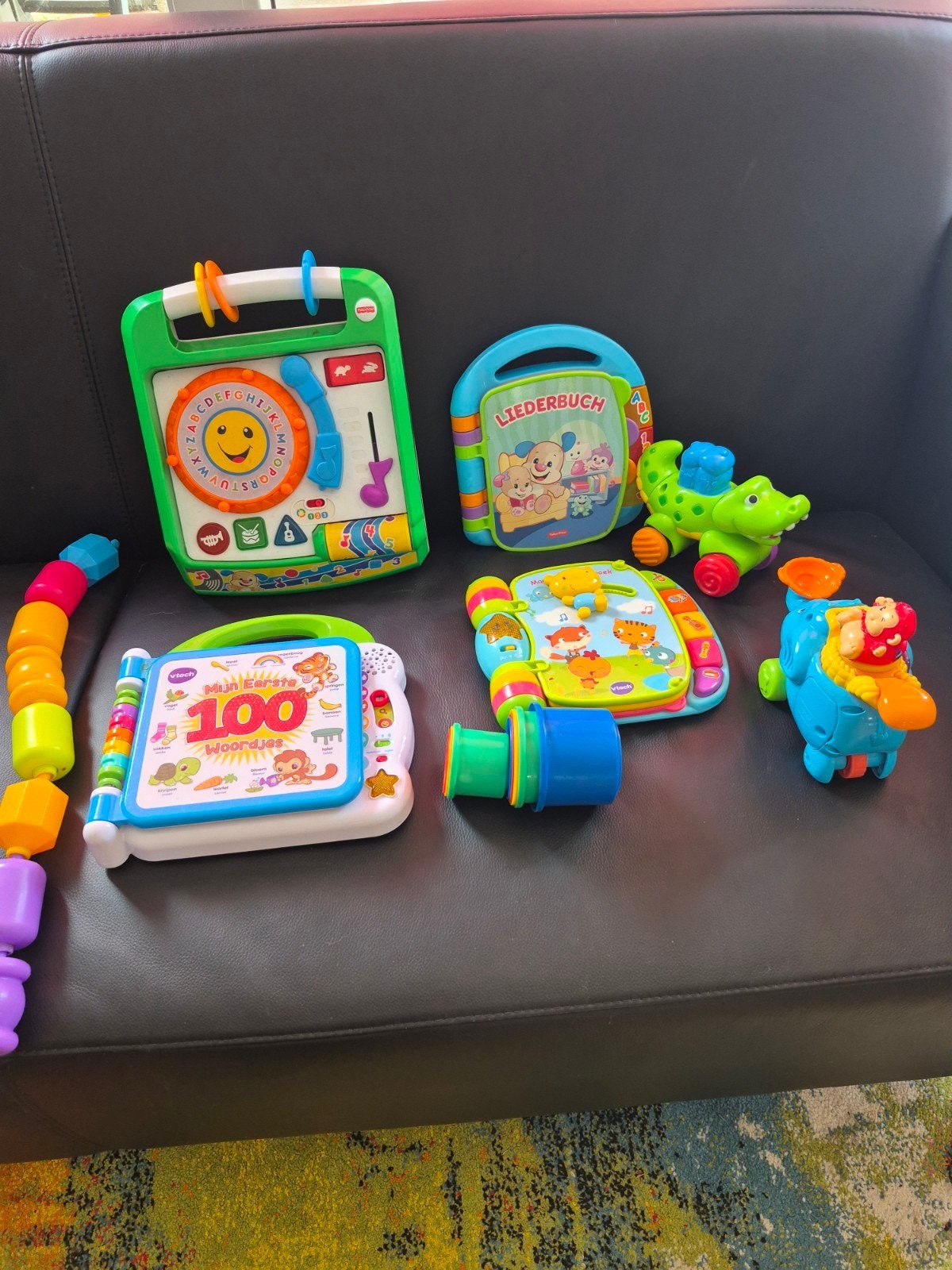 VTech en Fisher-Price Baby Speelgoed Set, Ophalen of Verzenden, Gebruikt, Overige typen, Met licht