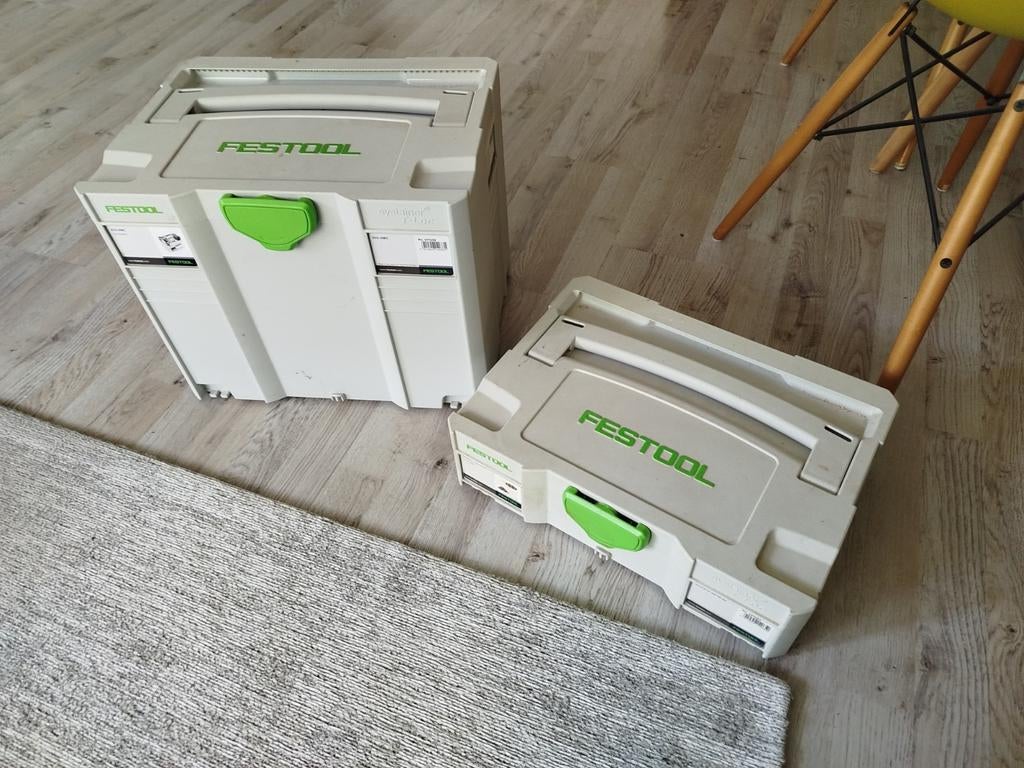 2 Festool systeners, Doe-het-zelf en Verbouw, Gereedschapskisten, Ophalen