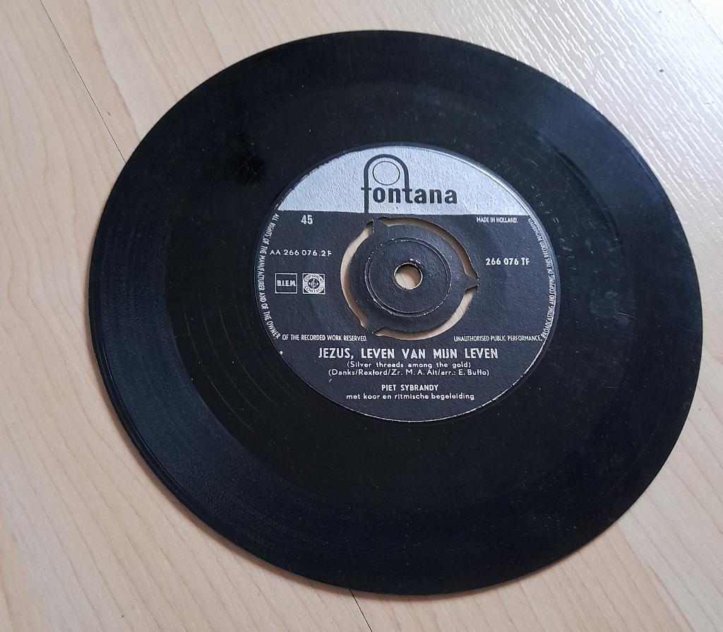 SINGLE FONTANA PIET SYBRANDY 266 076 TF, Ophalen of Verzenden, Gebruikt, Nederlandstalig