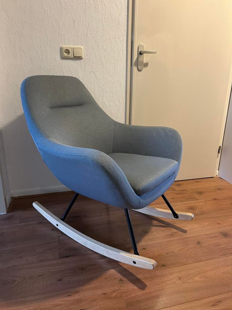 Schommelstoel, Huis en Inrichting, Fauteuils, Ophalen, Zo goed als nieuw, 75 tot 100 cm, 50 tot 75 cm