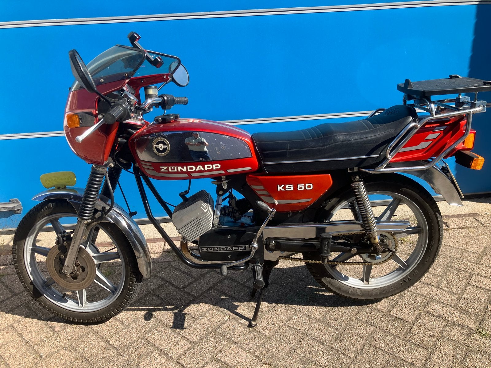 Zündapp KS 50, Fietsen en Brommers, Brommers | Zundapp, Ophalen, Gebruikt, Maximaal 45 km/u, KS50